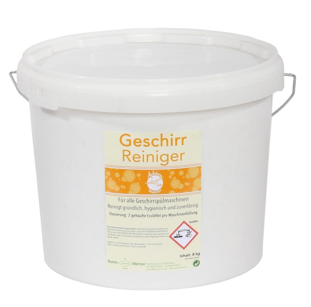 ROWE Geschirr-Reiniger, 8 kg Eimer